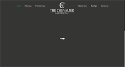 Desktop Screenshot of chevalierlaw.com